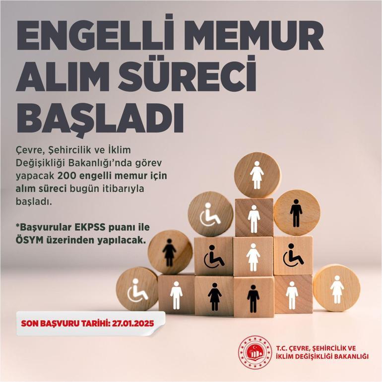 Engelli Memur Alımı