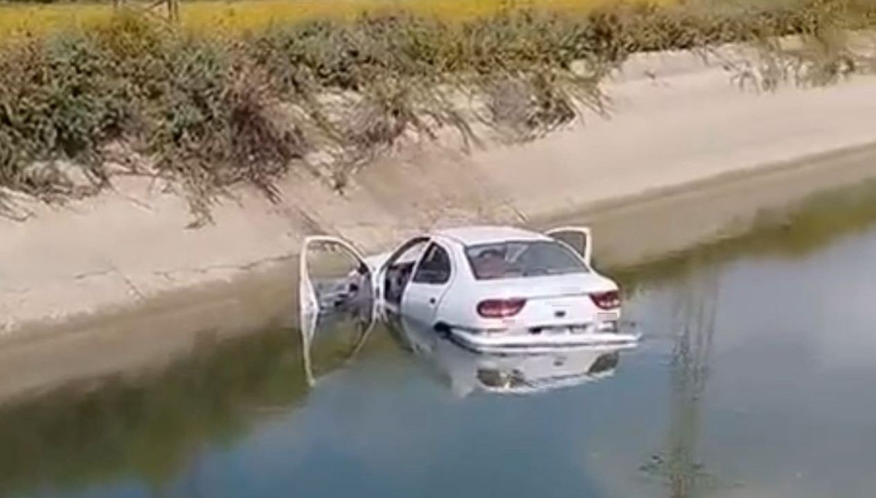 adanada otomobil sulama kanalina uctu 1 olu 2 yarali Vmjs3lzh