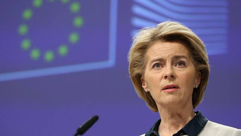 avrupa komisyonu baskani ursula von der leyen ab israil ortaklik anlasmasini kismen askiya alacagiz QXR4g86g