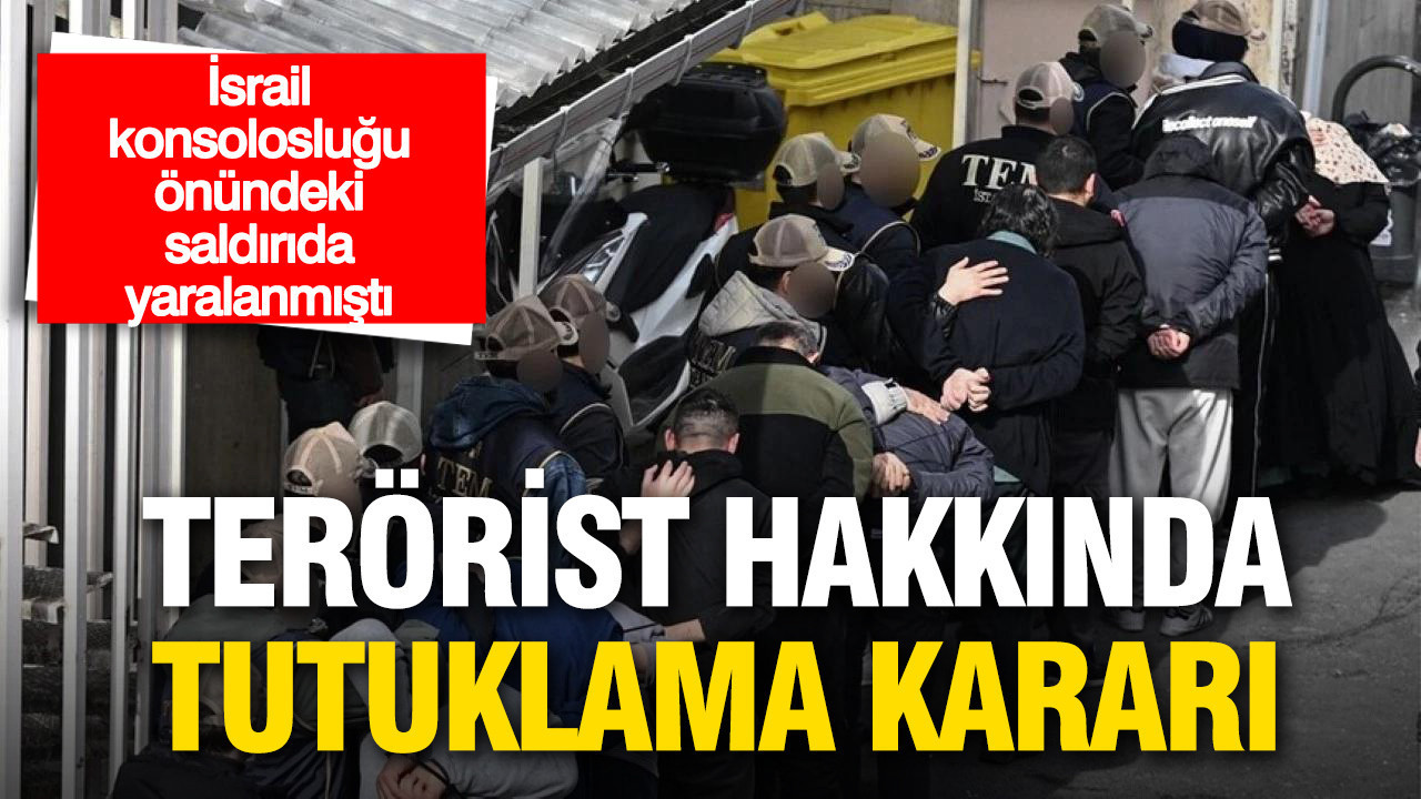 İsrail Konsolosluğu Önündeki Silahlı Saldırıda Yaralanan Terörist Tutuklandı