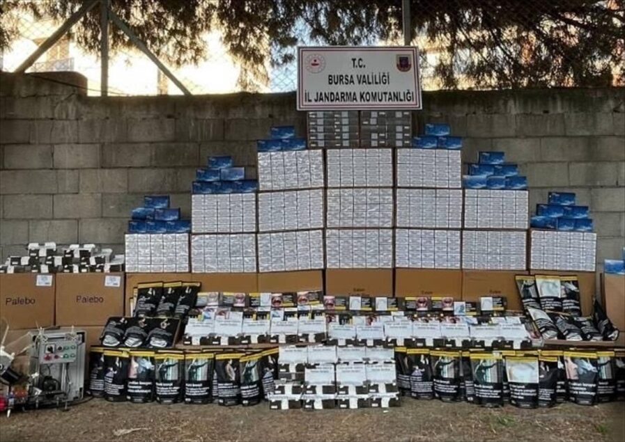 Bursa’da Kaçak Tütün Operasyonu